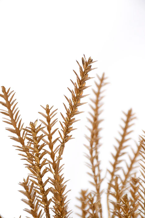 17" Metallic Pine Bush Gold - Image 2