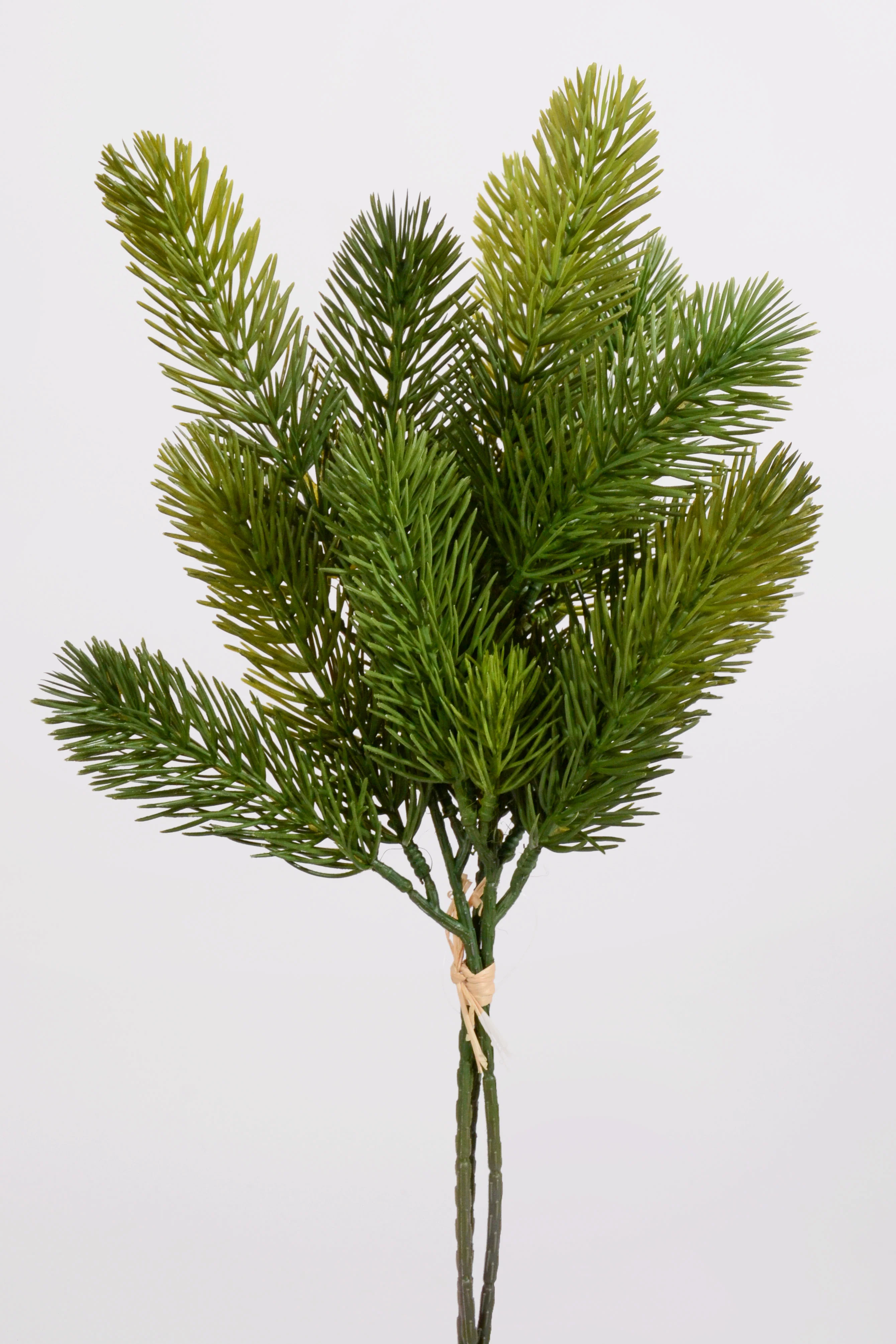 17" Real Touch Princess Pine Bundle Two Tone Green