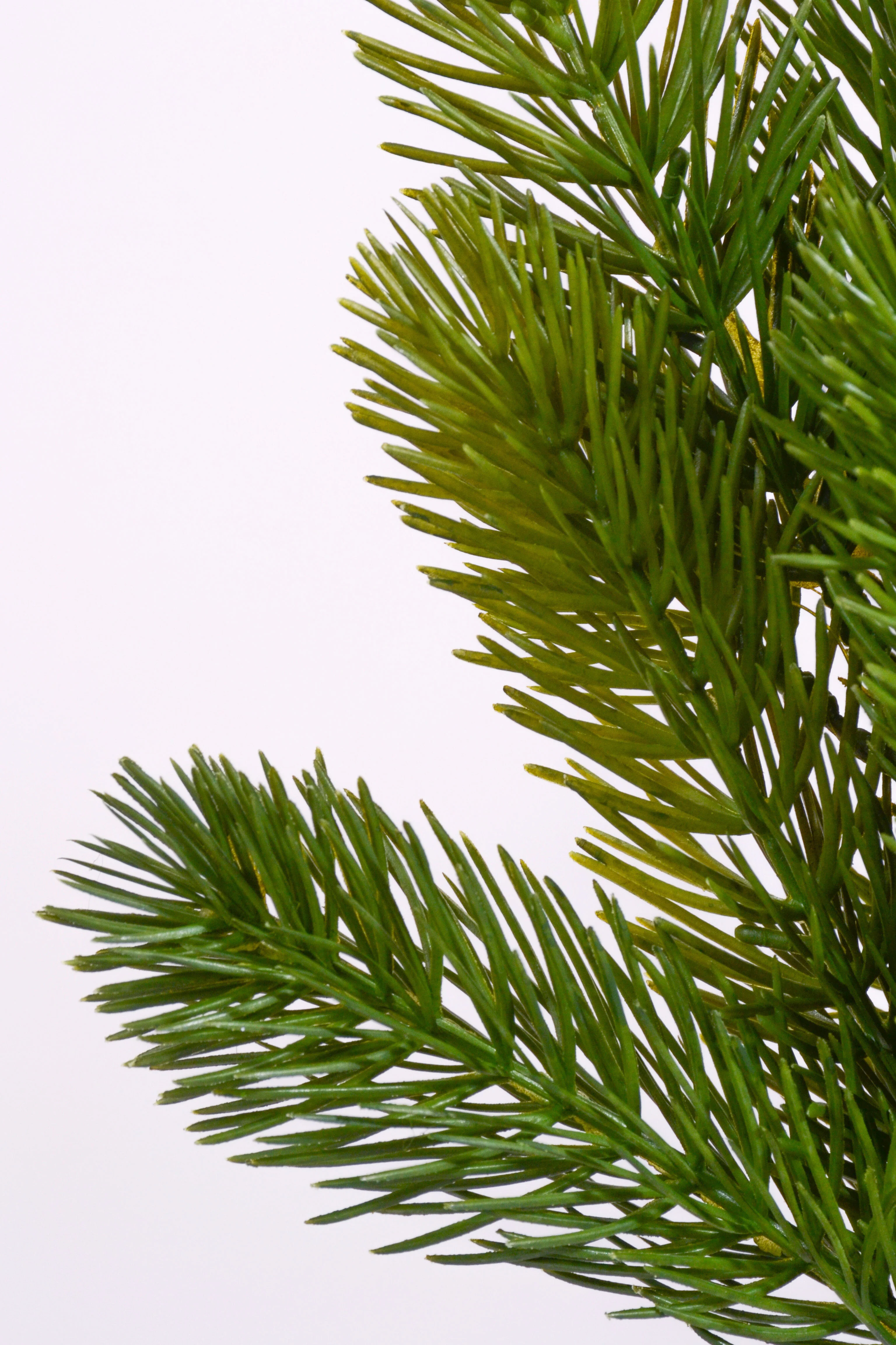 17" Real Touch Princess Pine Bundle Two Tone Green - Image 2