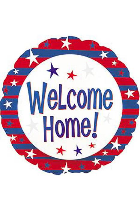 17" Welcome Home Balloon Pkg/10