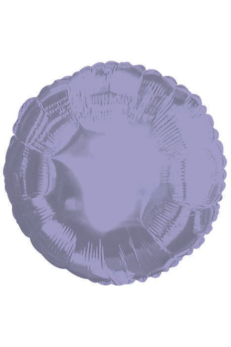 18" Foil Round Balloon Lavender Pkg/10