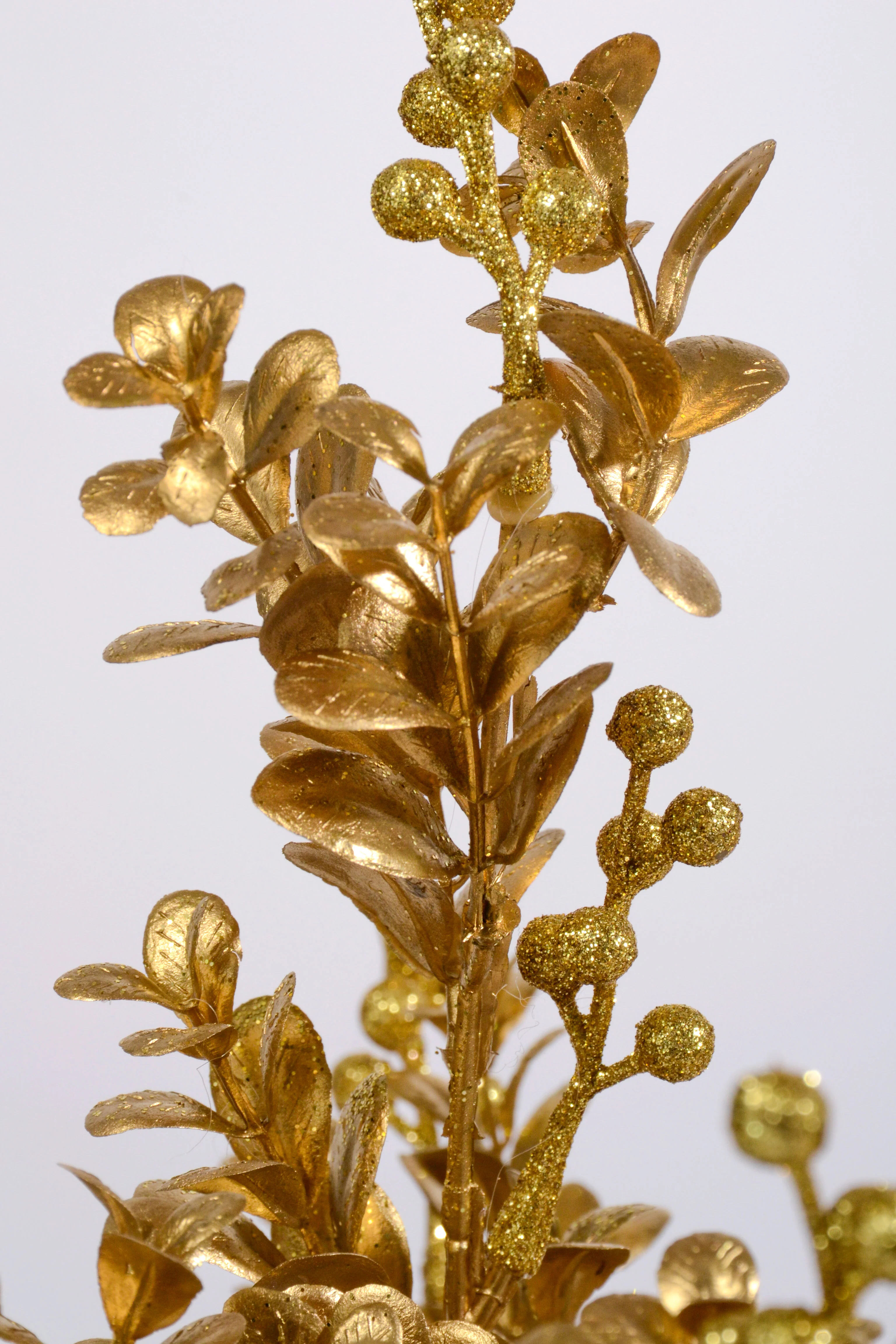 18" Metallic Eucalyptus Bush Gold - Image 2