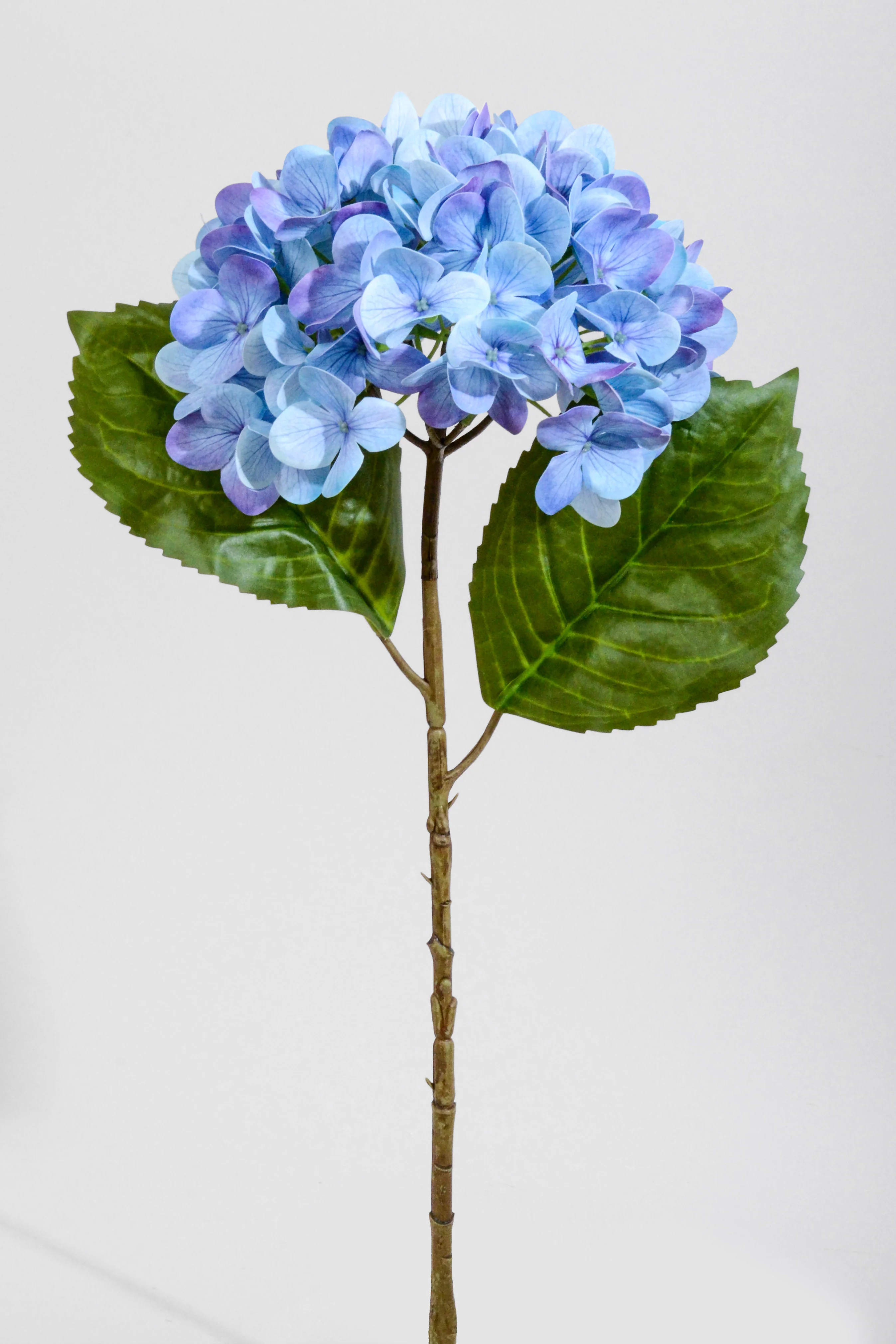 18"  Real Touch Hydrangea Blue