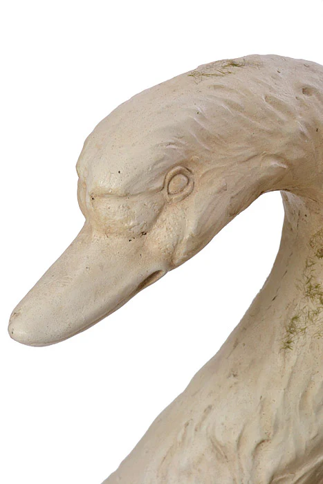 18" X 10" X 15" Swan Planter White - Image 3