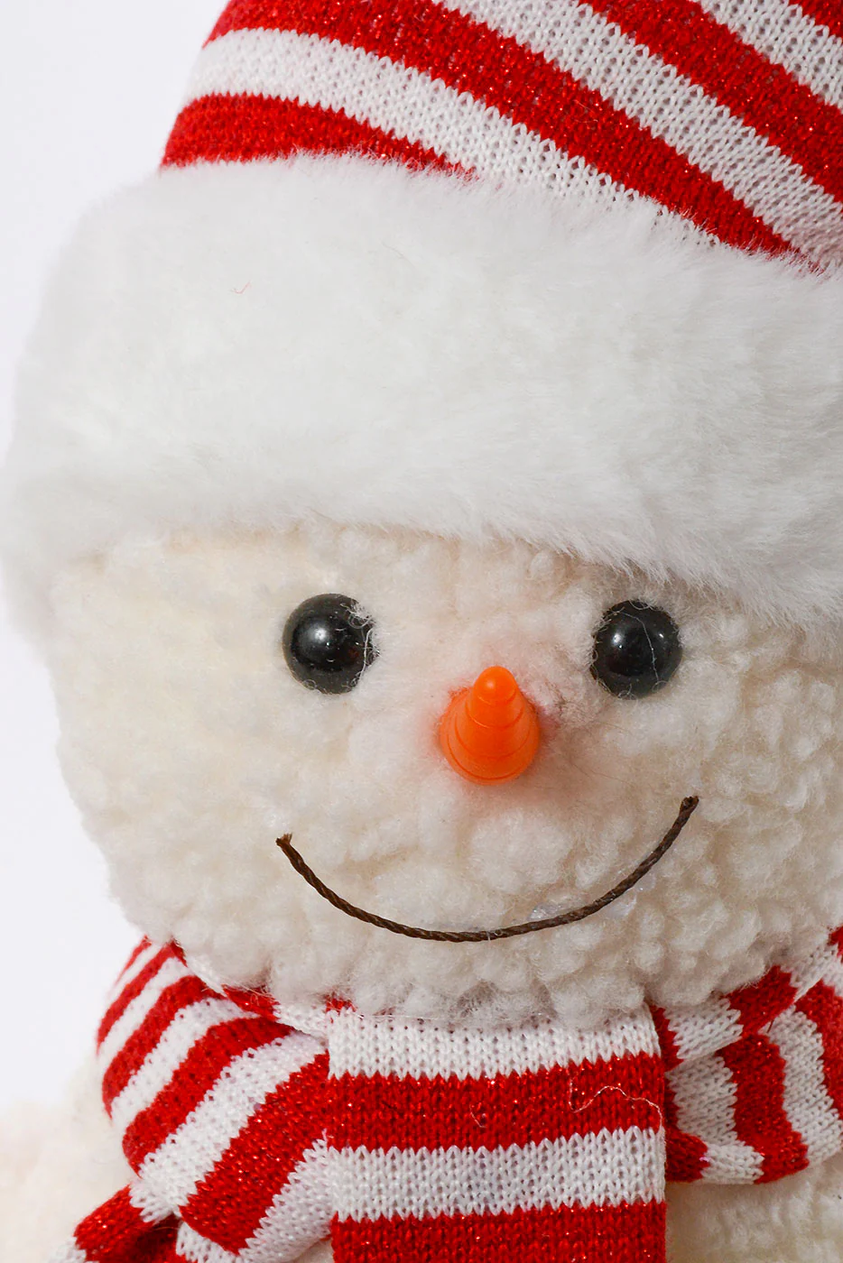 18" X 8.5" Snowman Cream/Red - Image 3
