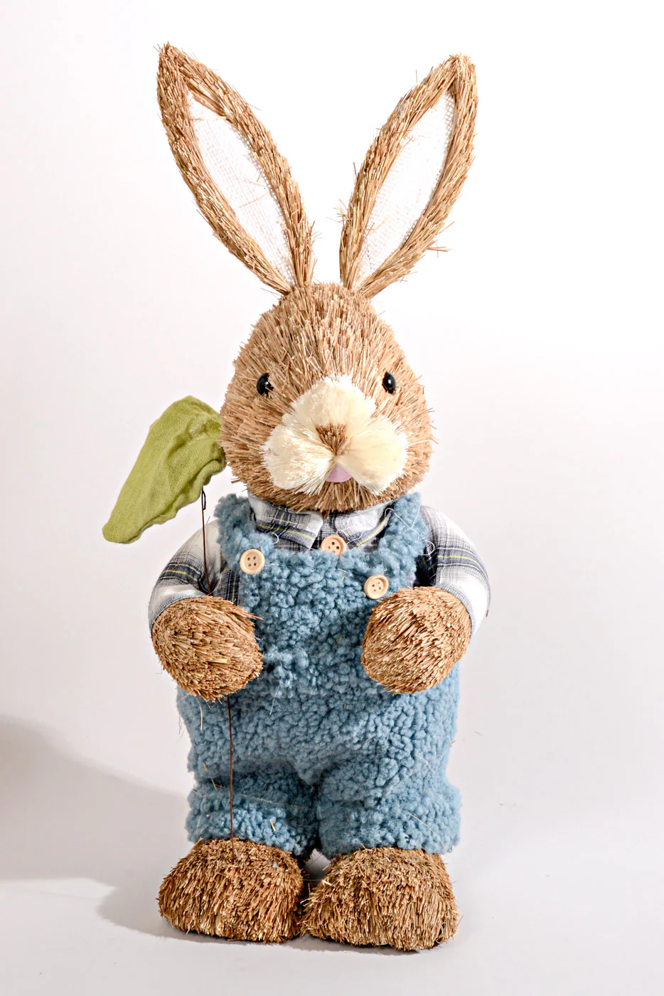 19"/20'' Straw Rabbit Pink/Blue Set-2 - Image 4