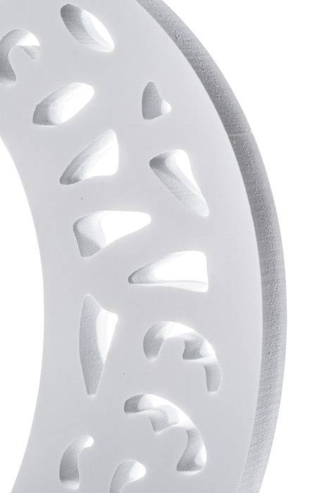 19.25" Carved Number "2" White - Image 2