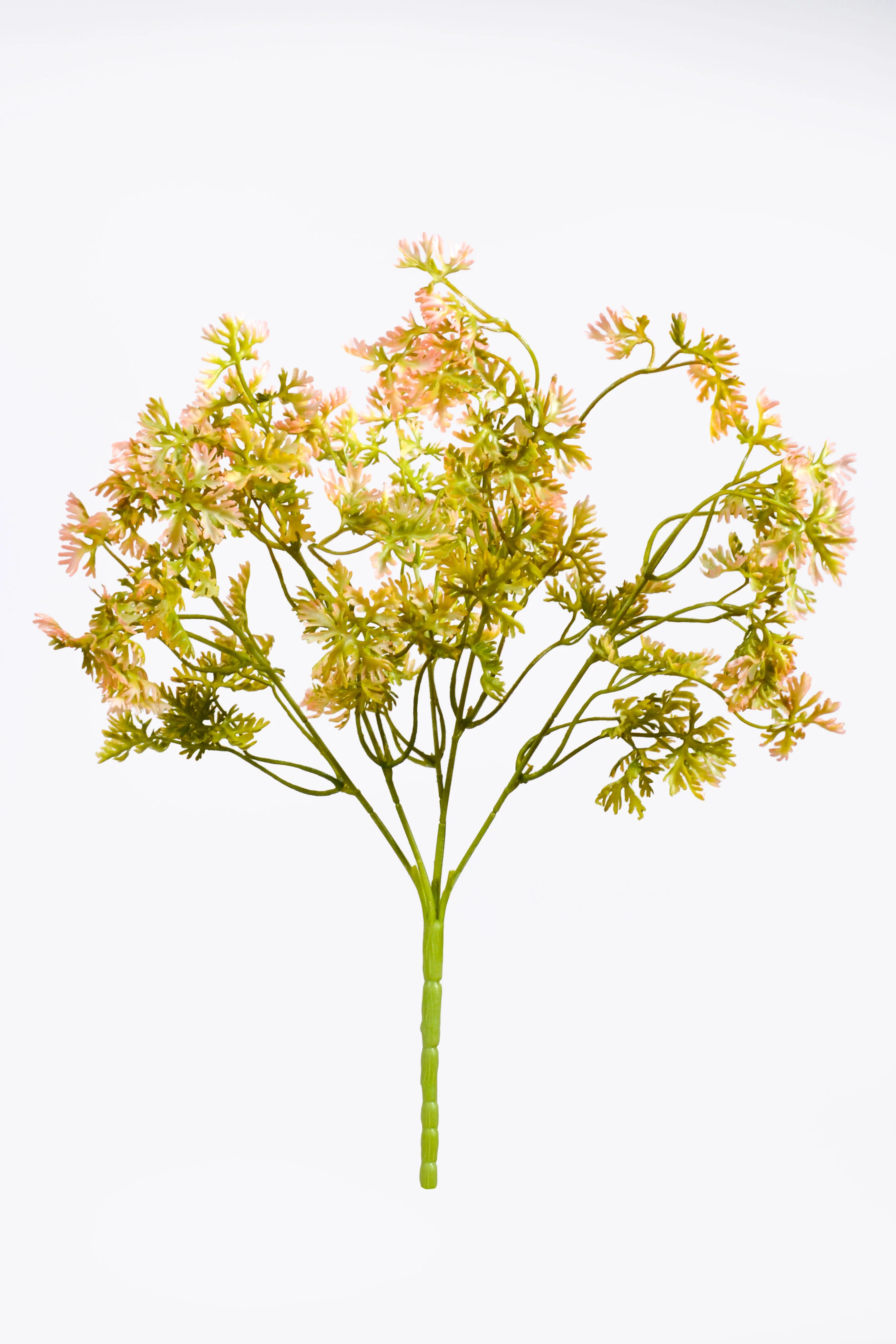 19.5" Artificial French Parsley Bush Green/Pink