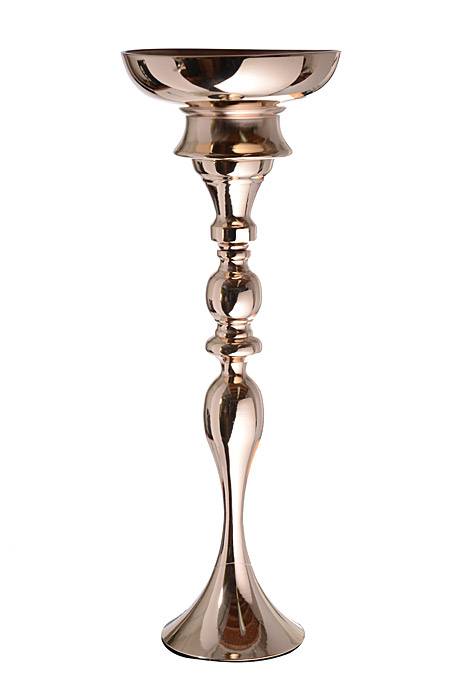 19.50"/23.25"/27.25" Metal Bouquet Stand Gold - Image 3