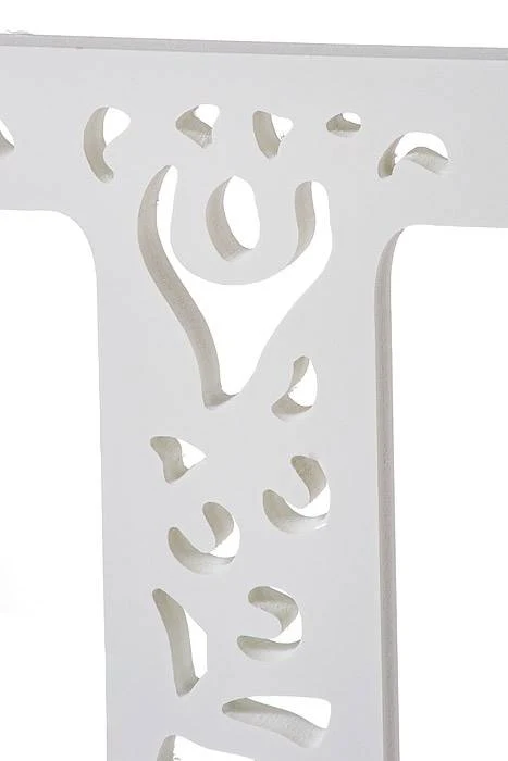 19.75" Carved Letter "u" - Image 2