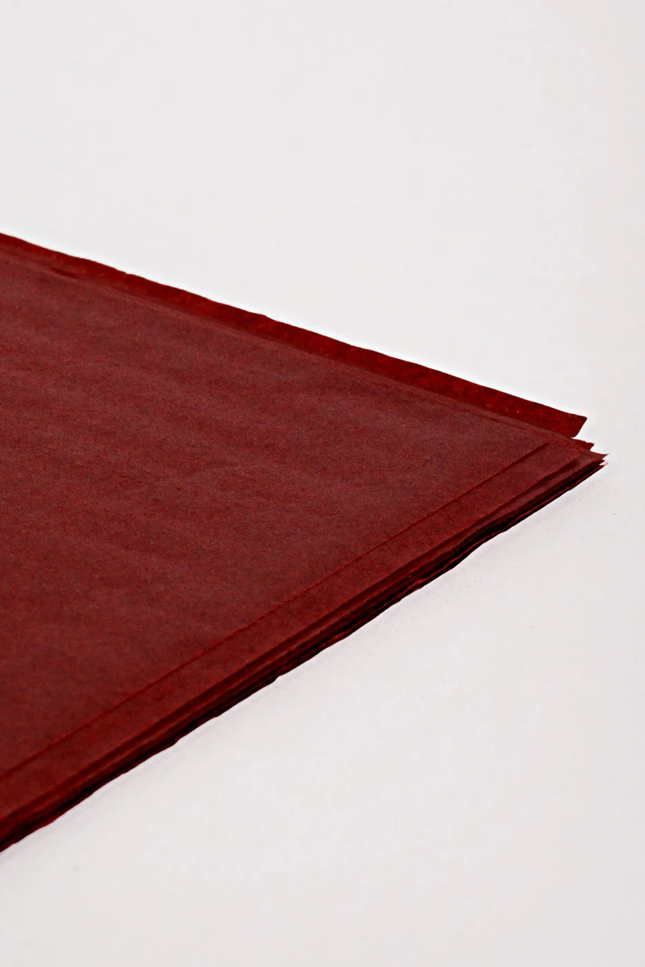 19.75'' x 27.5'' Waterproof Tissue Paper Burgundy Pkg/38 - Image 3