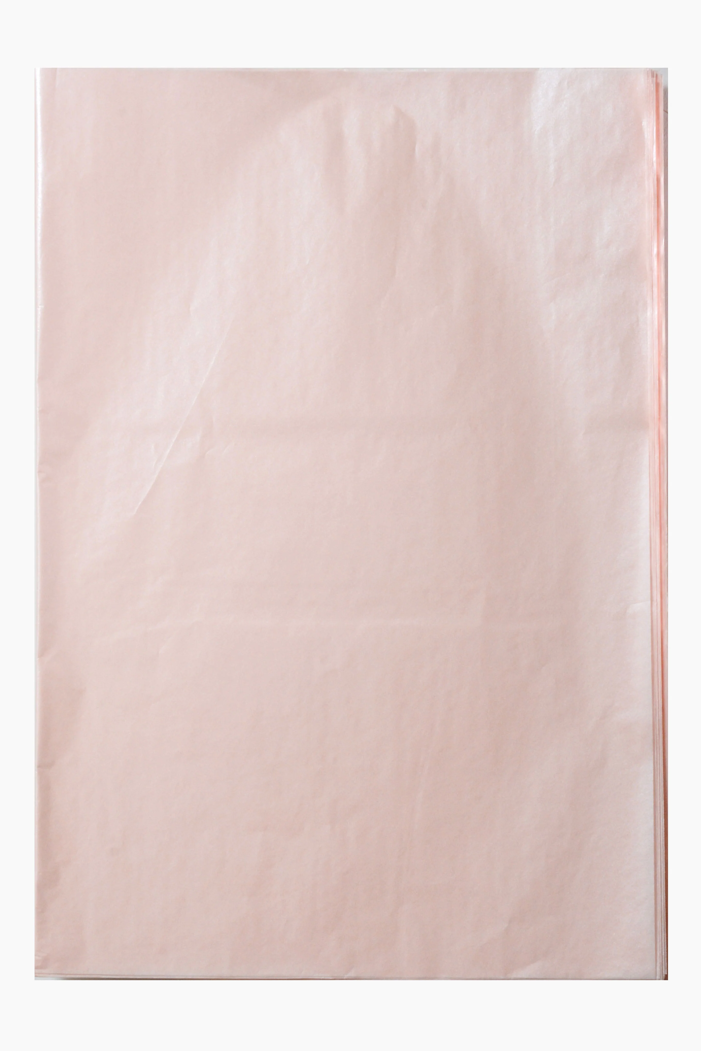 19.75'' x 27.5'' Waxed Pearlized Tissue Paper Blush - Image 2
