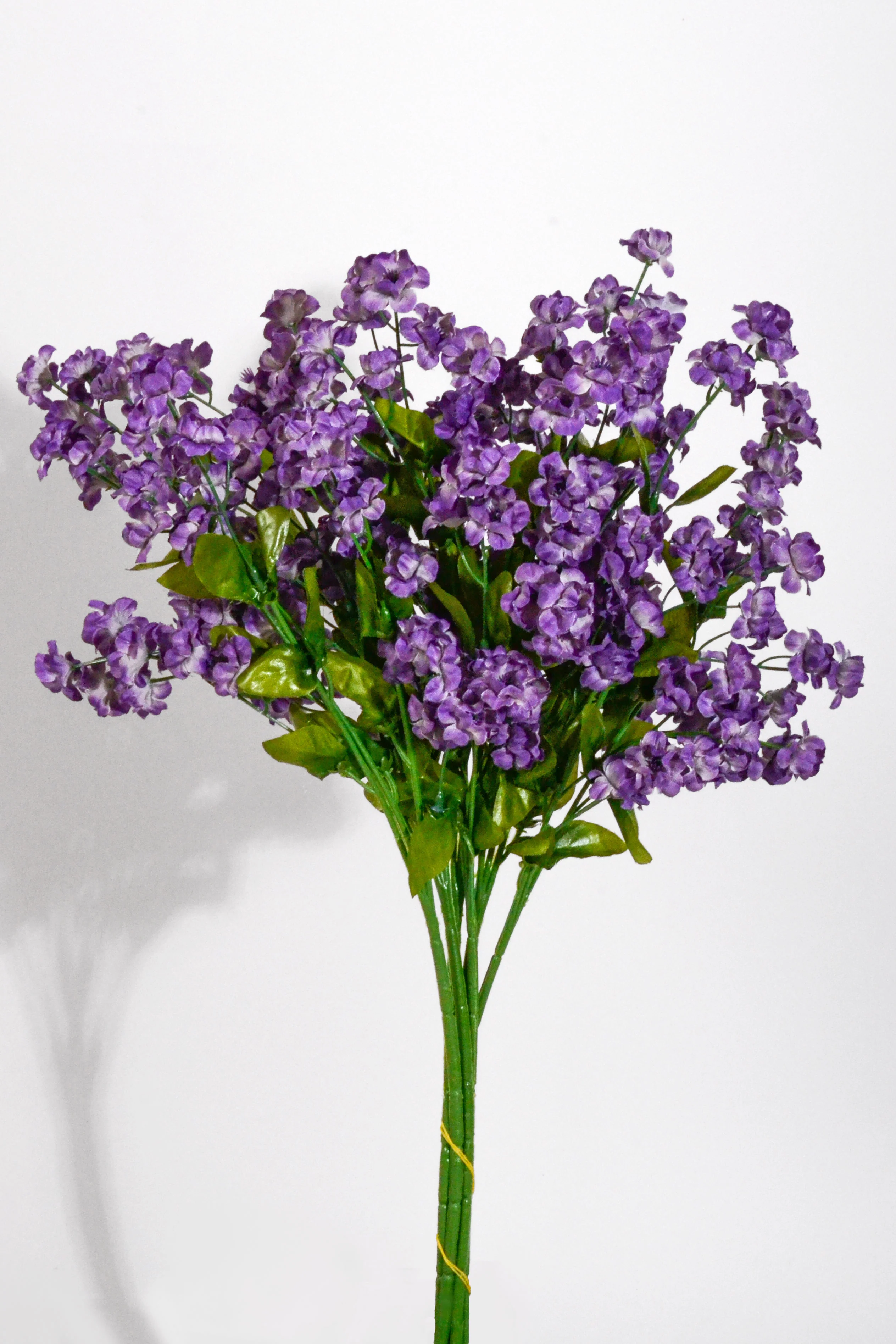 19" Double Baby Breath Spray Purple Pkg/6
