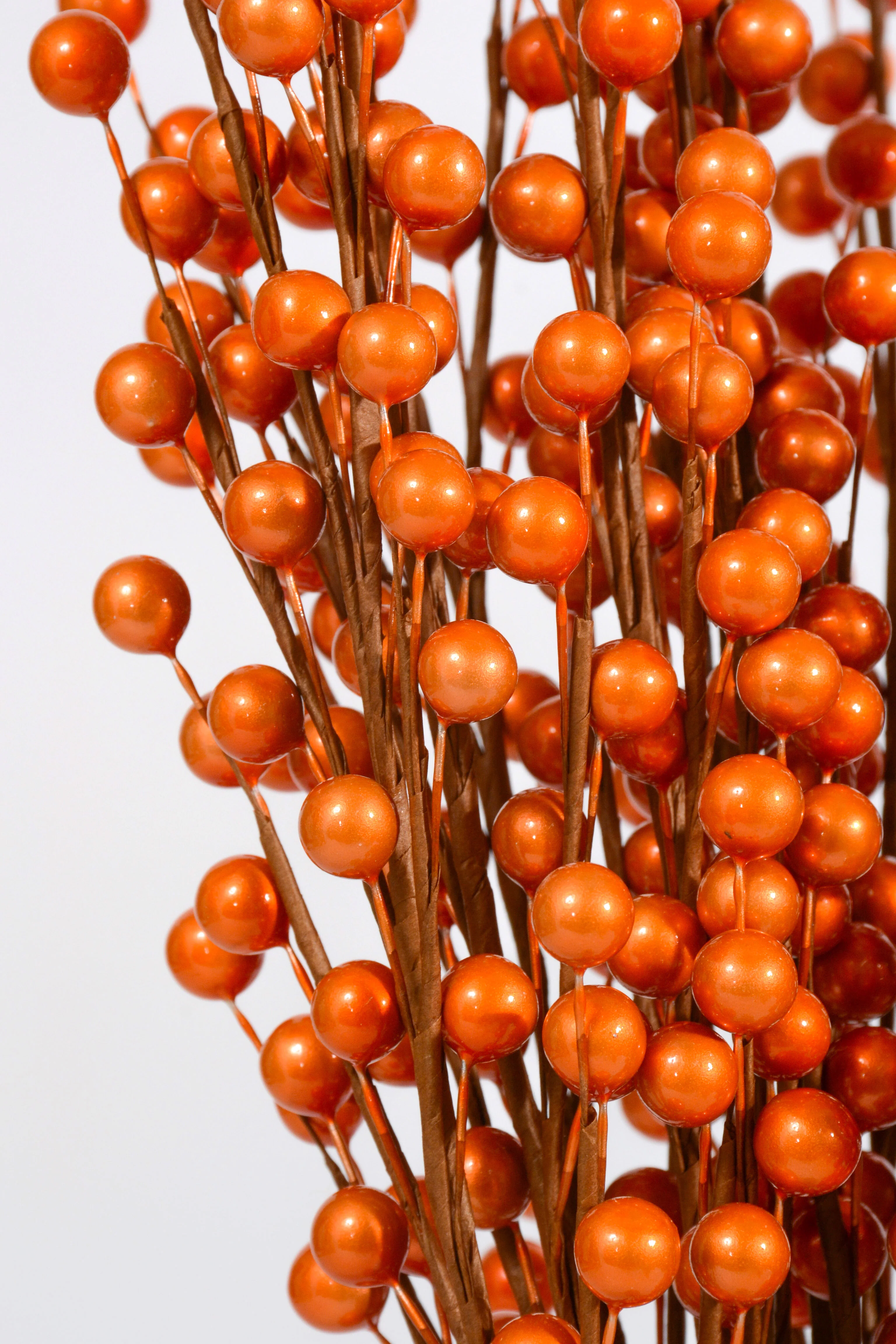 19" Metallic Berry Spray PKG12 Copper - Image 3