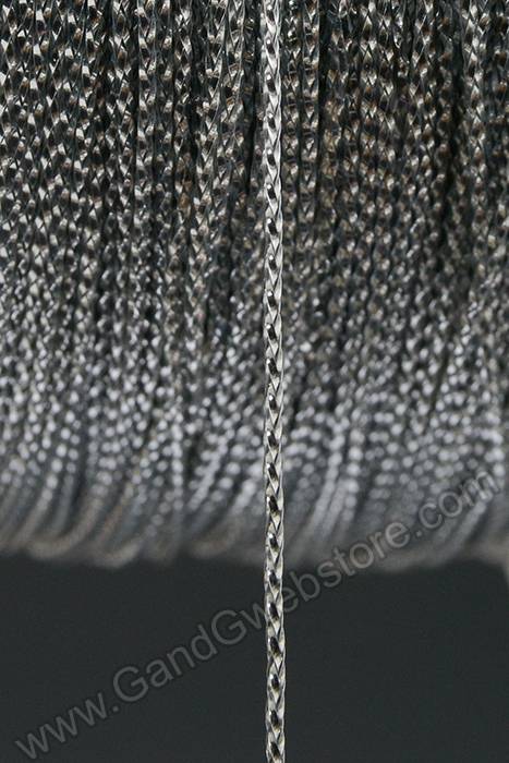 1mm X 50y Tinsel Cord Silver - Image 2