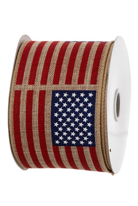 2-1/2" X 10yd Tribute Red/white/blue - Image 2