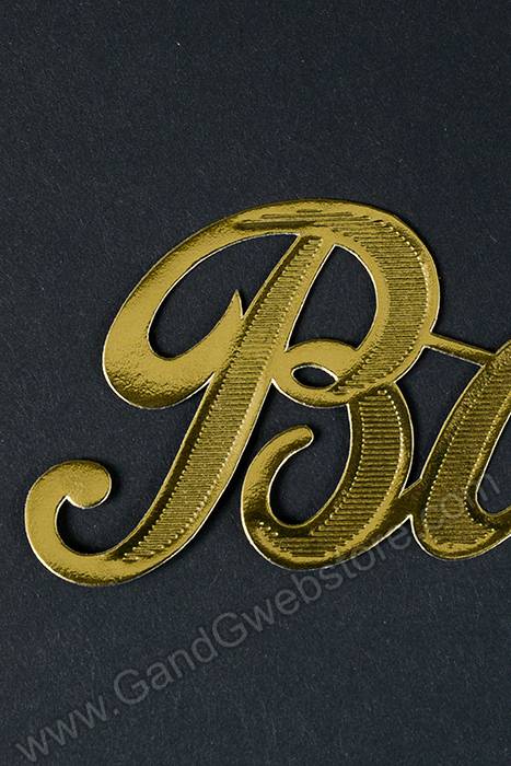 2.25" Large Paper "baby" Gold Pkg/10 - Image 2