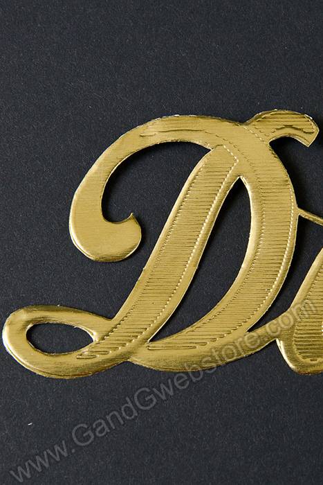 2.25" Large Paper "daddy" Gold Pkg/10 - Image 2