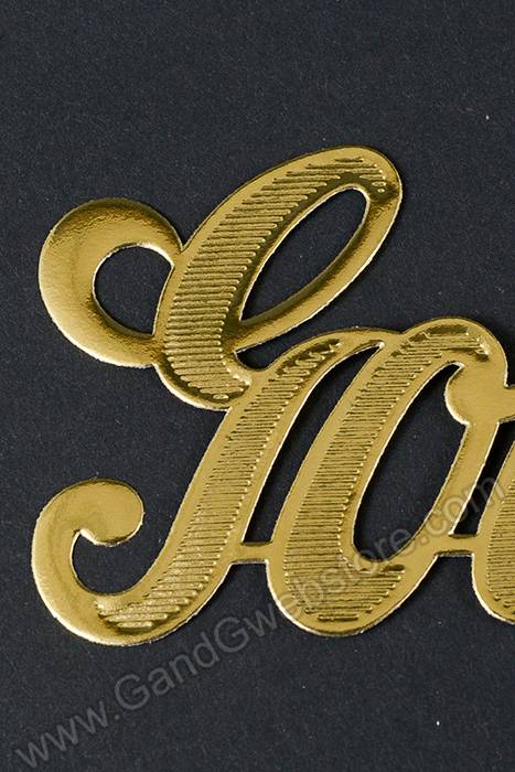 2.25" Large Paper "godfather" Gold Pkg/10 - Image 2