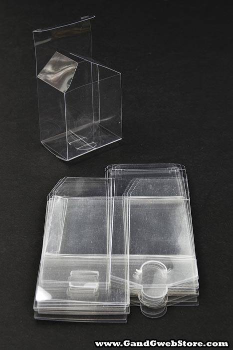 2.25" X 2.75" X 1.75" Favor Box  Clear Pkg/12 - Image 2