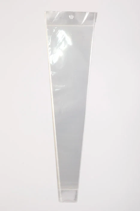 2.25" X 5.5" X 19.75" Floral Sleeves Clear Pkg/50