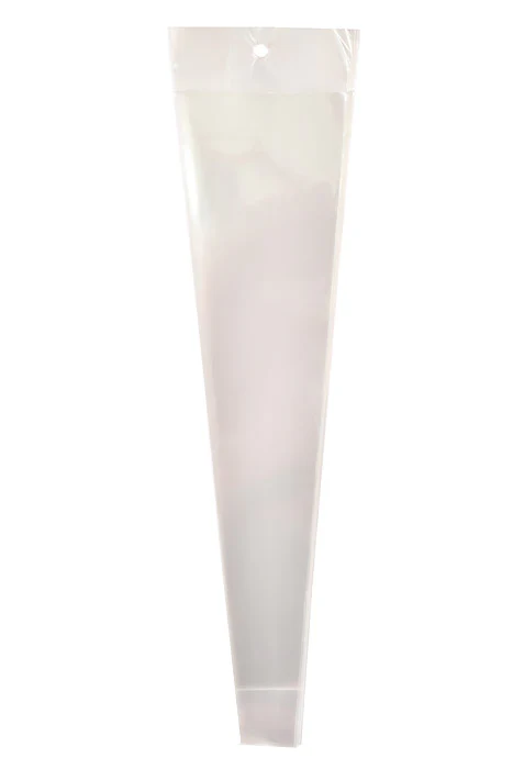 2.25" X 5.5" X 23.5" Floral Sleeves Clear Pkg/50