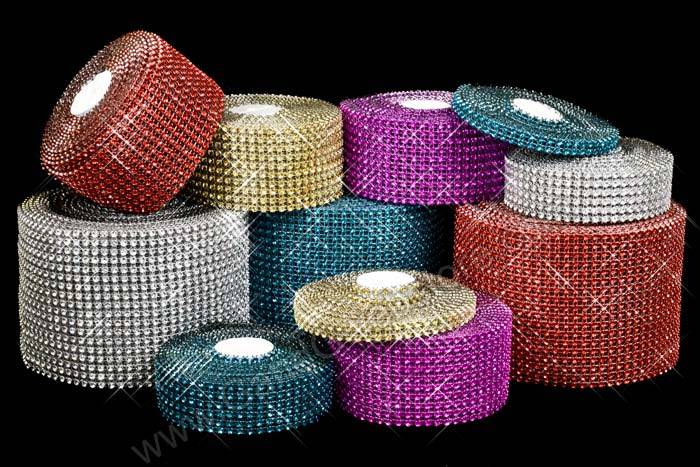 2.5" X 5yds Diamond Wrap Purple - Image 3