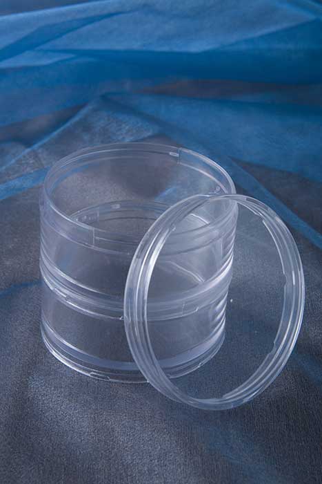 2.75" Round Box Clear Pkg/12 - Image 2