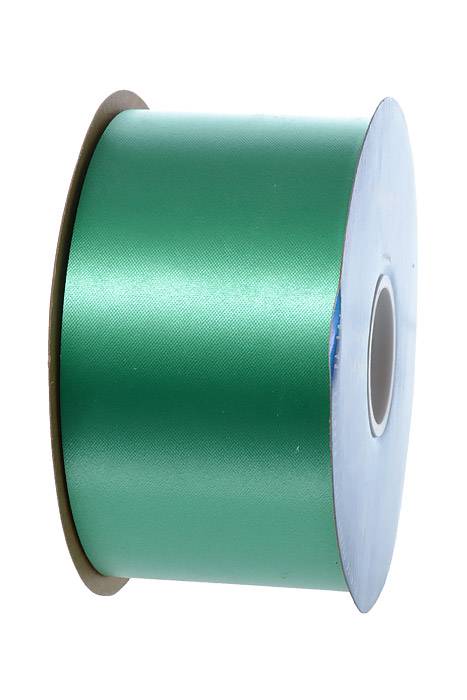 2.75" X 100yds Flora-satin Emerald Green