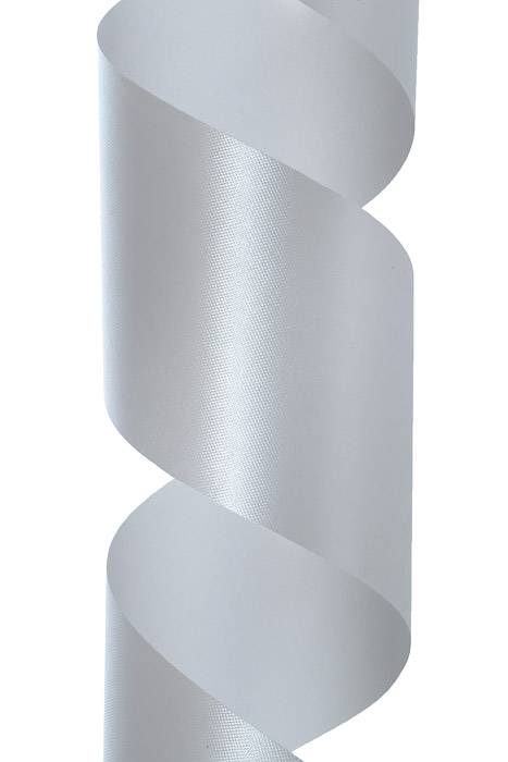 2.75" X 100yds Flora Satin Silver - Image 2