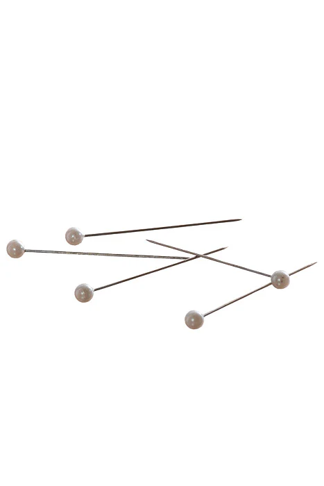 2" Pearl Corsage Pin White Pkg/144 - Image 2