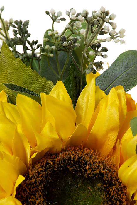 20.5" Silk Sunflower Bundle Gold/yellow - Image 2