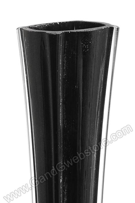 20" Eiffel Tower Glass Vase Black - Image 2