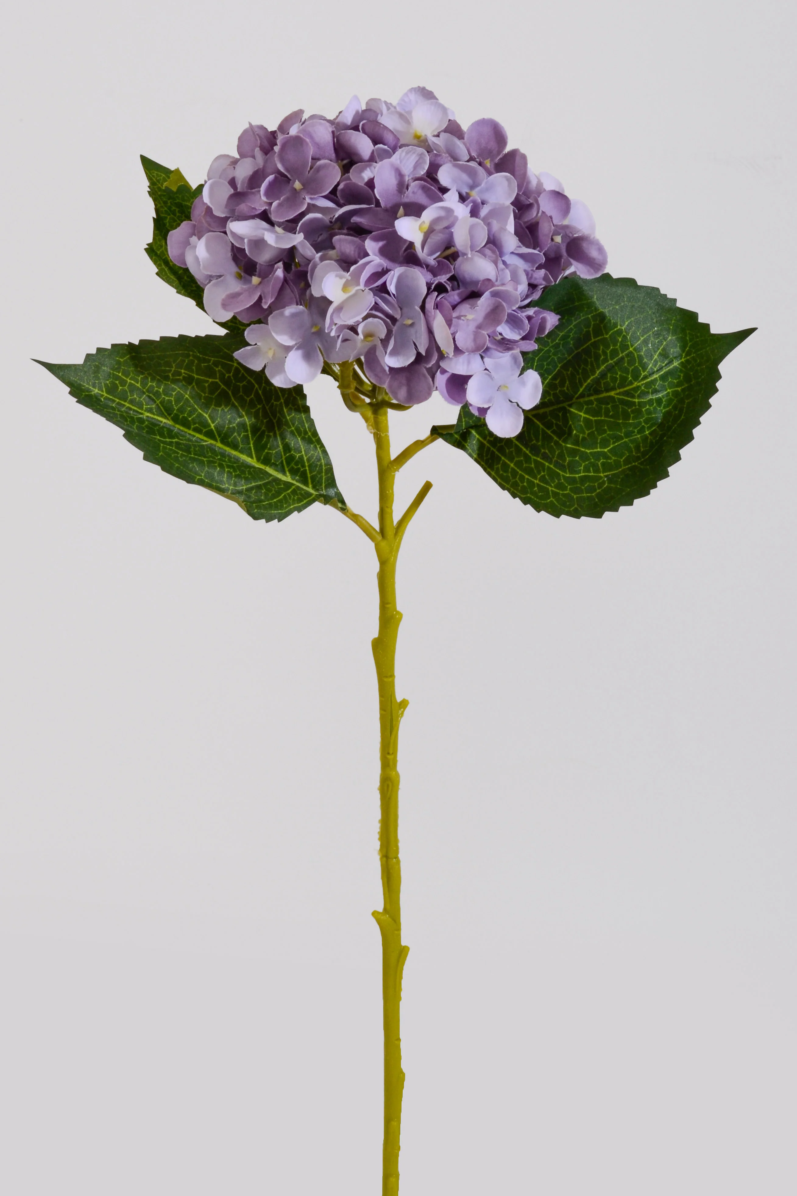 20" Silk Hydrangea Stem Lavender