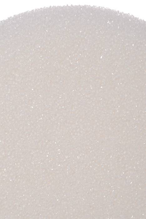 20" Styrofoam Solid Heart White - Image 2