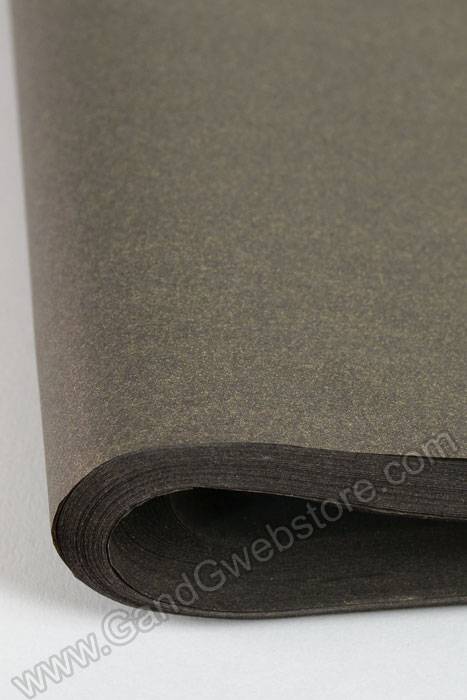 20" X 30" Crystallized Tissue Paper Dark Antique Gold Pkg/100 - Image 2