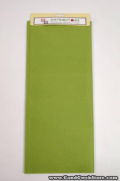 20" X 30" Tissue Paper Aloe Pkg/24 - Image 2