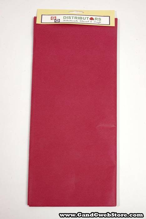 20" X 30" Tissue Paper Claret - Image 2