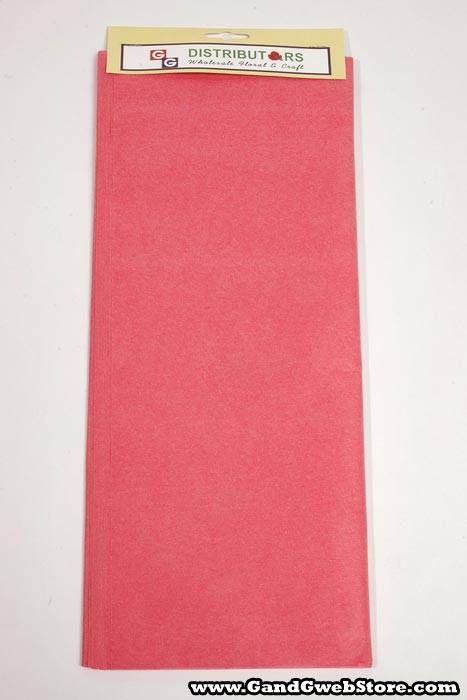 20" X 30" Tissue Paper Island Pink Pkg/24 - Image 2