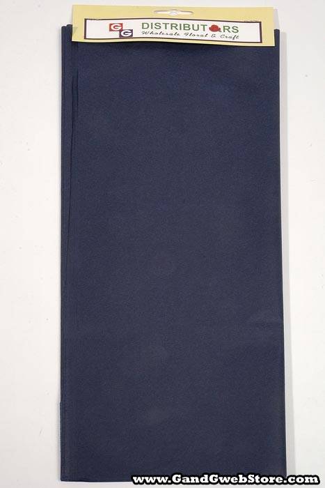 20" X 30" Tissue Paper Midnight Blue - Image 2