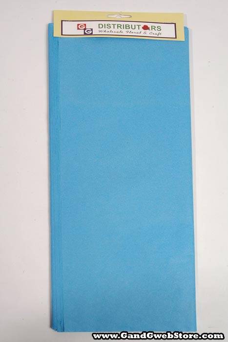 20" X 30" Tissue Paper Pacific Blue Pkg/24 - Image 2