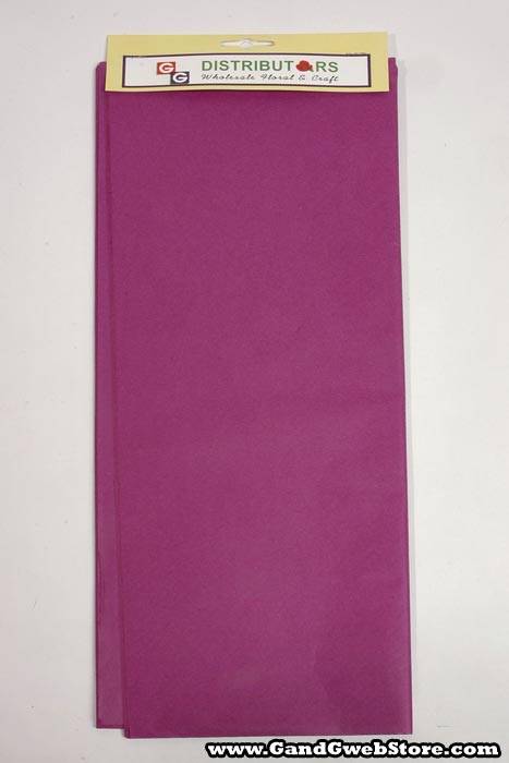 20" X 30" Tissue Paper Plum - Image 2