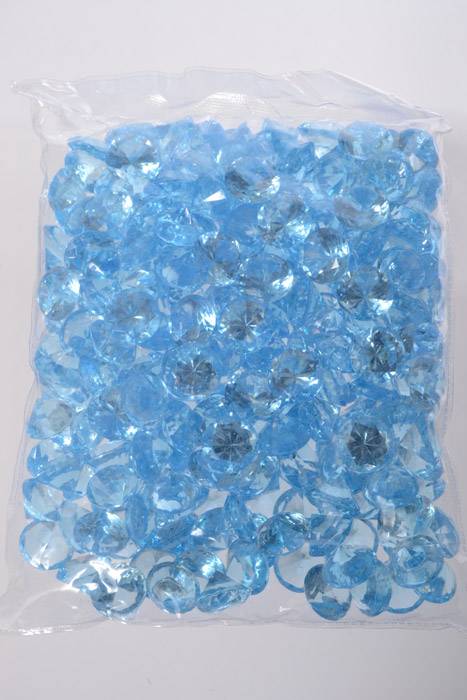 20mm Acrylic Diamond Light Blue Pkg/1lb - Image 2