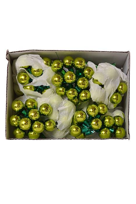 20mm Gloss Glass Ball Apple Green Pkg/144 - Image 3