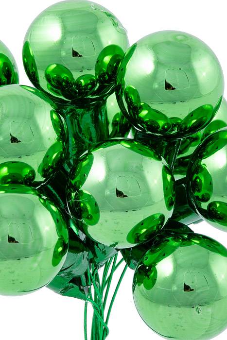 20mm Gloss Glass Ball Green Pkg/144 - Image 2