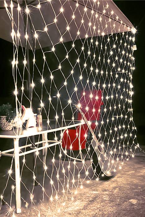 20'w/10'h Led Net Lights 800 Led Lights Soft White