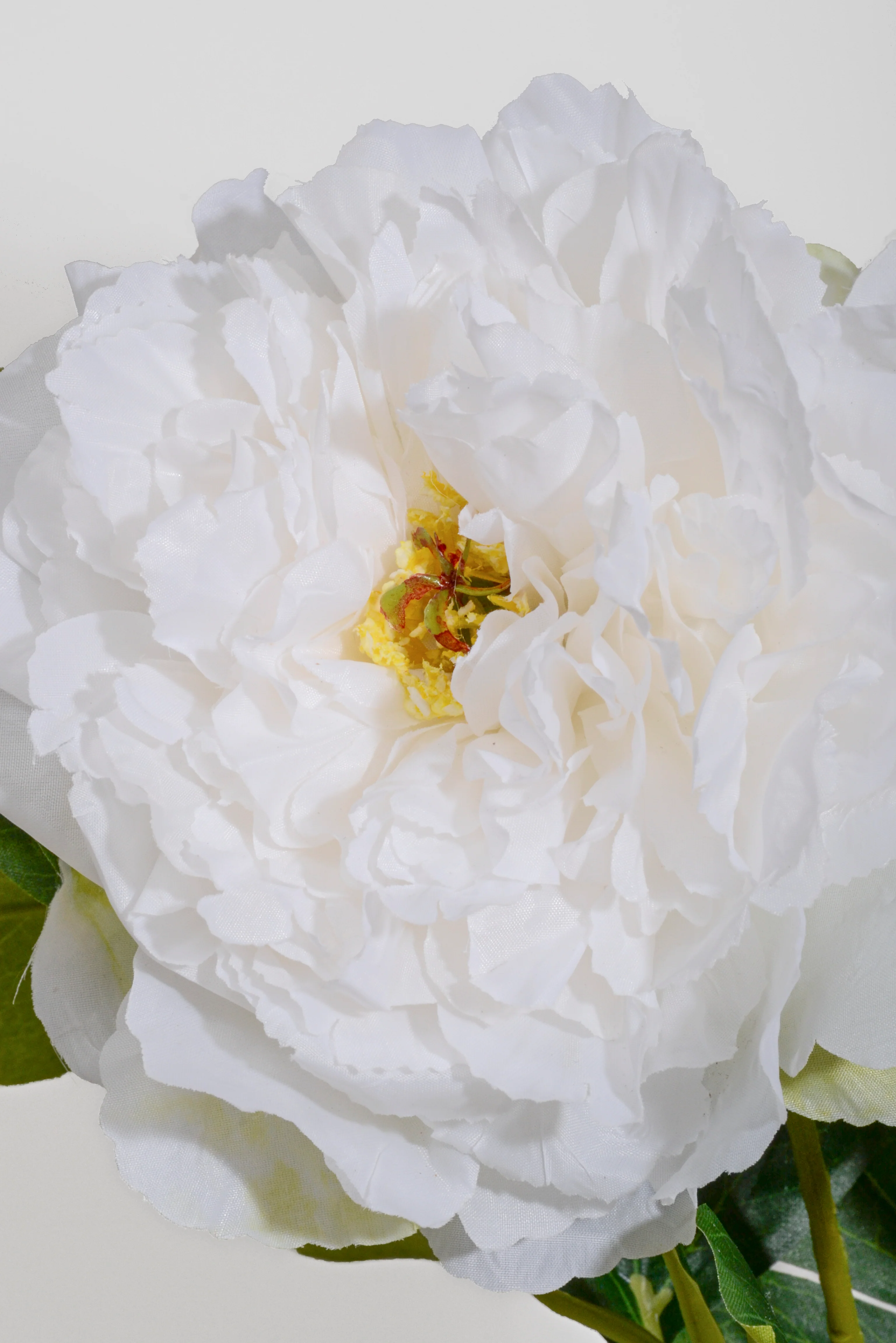 21.5" Silk Peony Bush White - Image 2