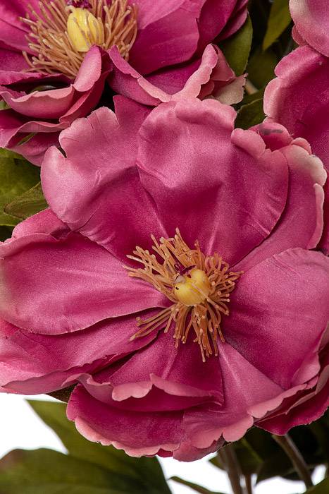 21" Silk Magnolia Bush Mauve - Image 2