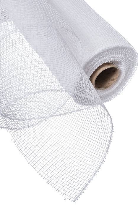 21" X 10yds Decorating Mesh Plain White - Image 2