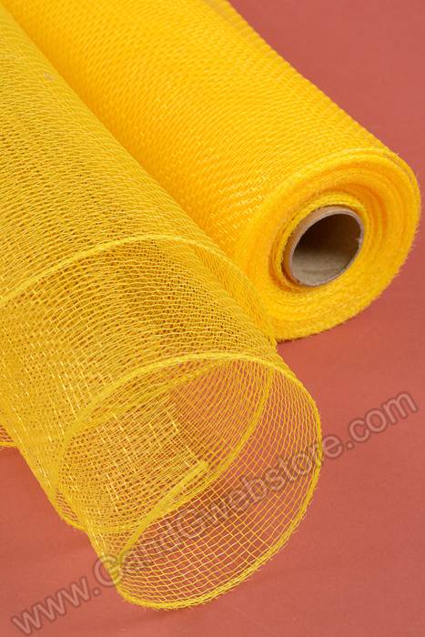 21" X 10yds Polyproplene Plastic Mesh Yellow/gold - Image 2